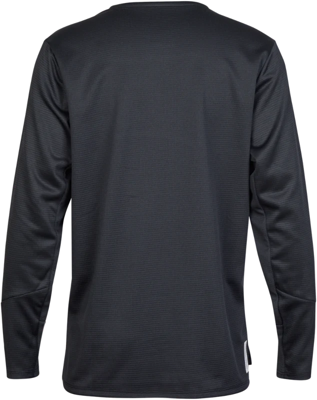 Youth Defend Long Sleeve Jersey - Black - Image 2