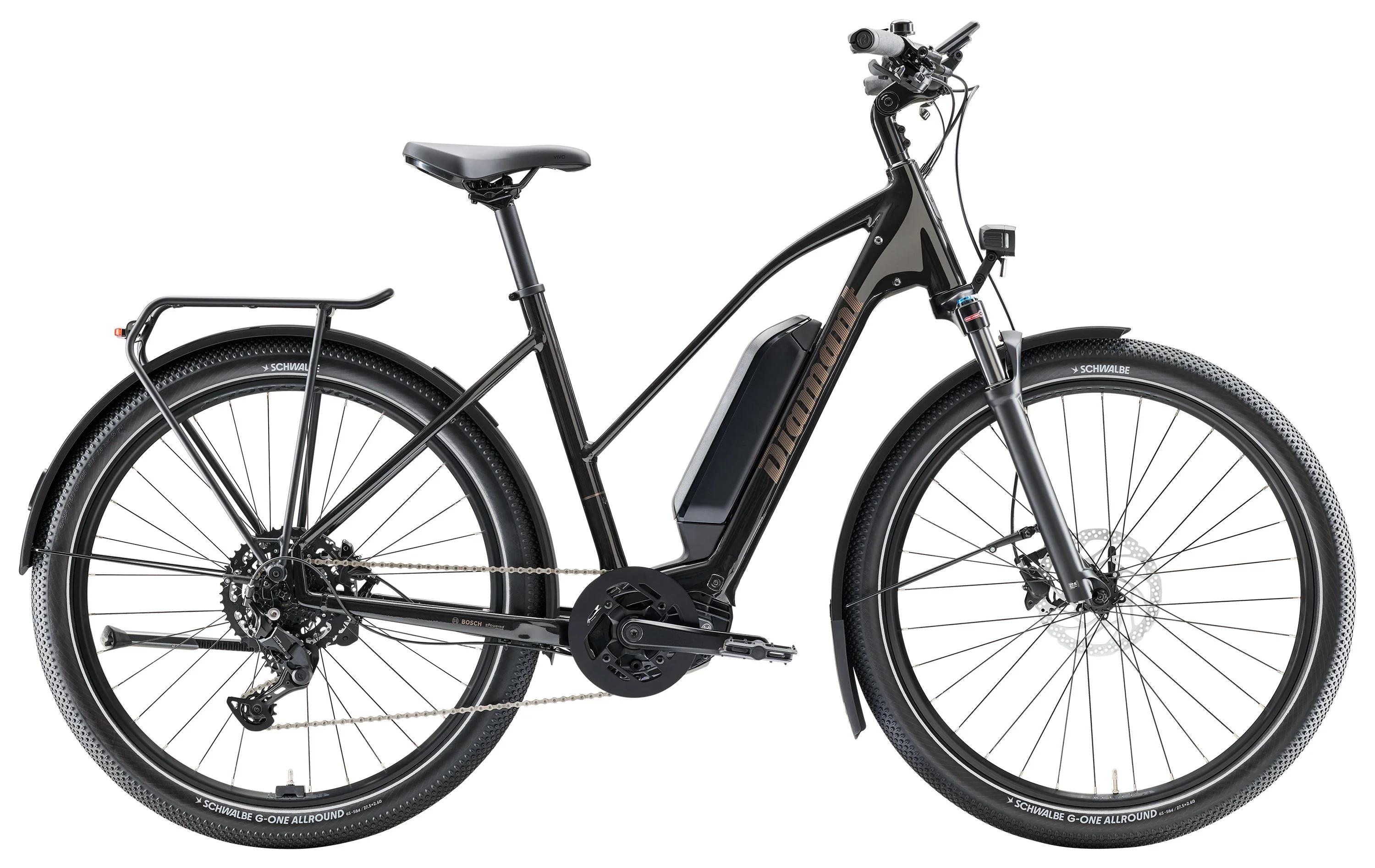 Zing Trip Core (Midstep) - Samtschwarz Metallic 800Wh