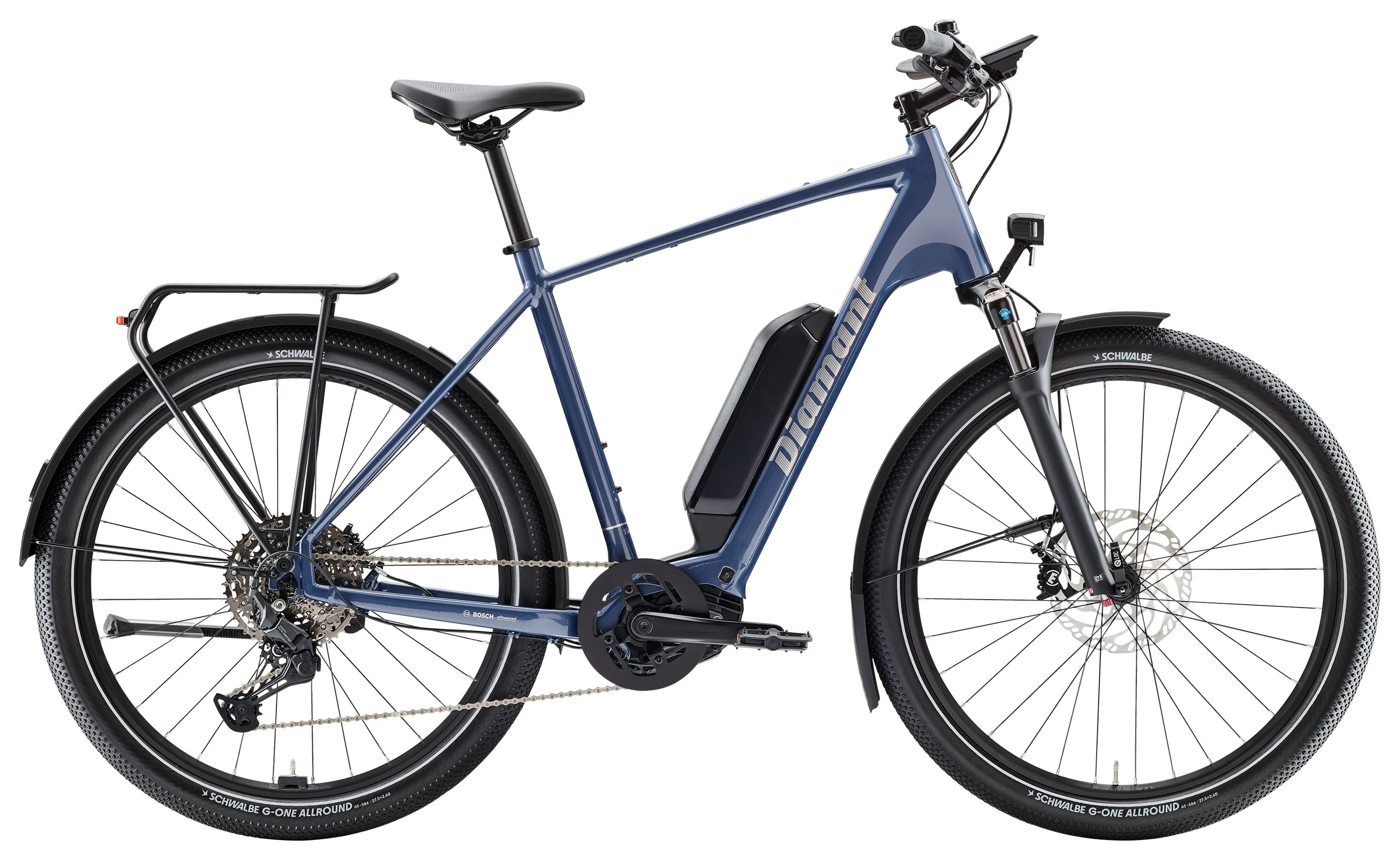 Zing Trip Plus (Stepover) - Vergissmeinnichtblau Metallic 800Wh